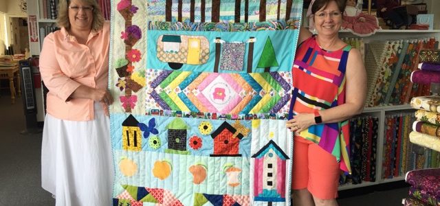 Join us in congratulating Grand Prize Winner in the Row by Row Quilting Event.