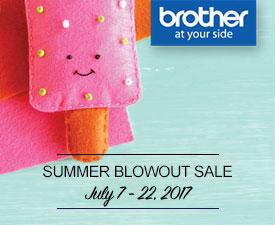 Cool Prices, Hot Deals on Brother Sewing Machines NOW at Fabrics Galore & Quilting Store in Blairsville GA
