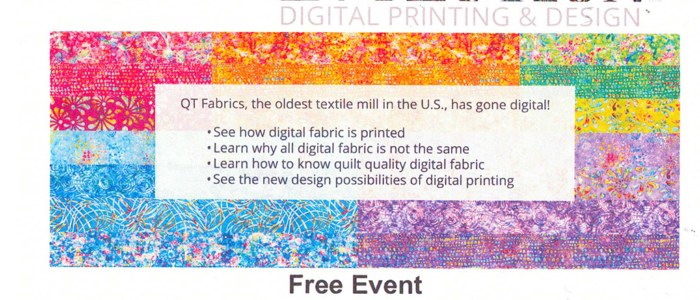 June 27th – FREE Quilting Event & Bolt Sale